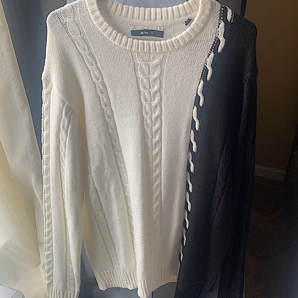 Fashion Nova Cable Knit Sweater - Picture 2 of 3
